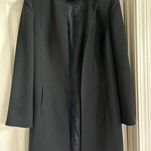 Studio Black Trench Coat Minimalist Design